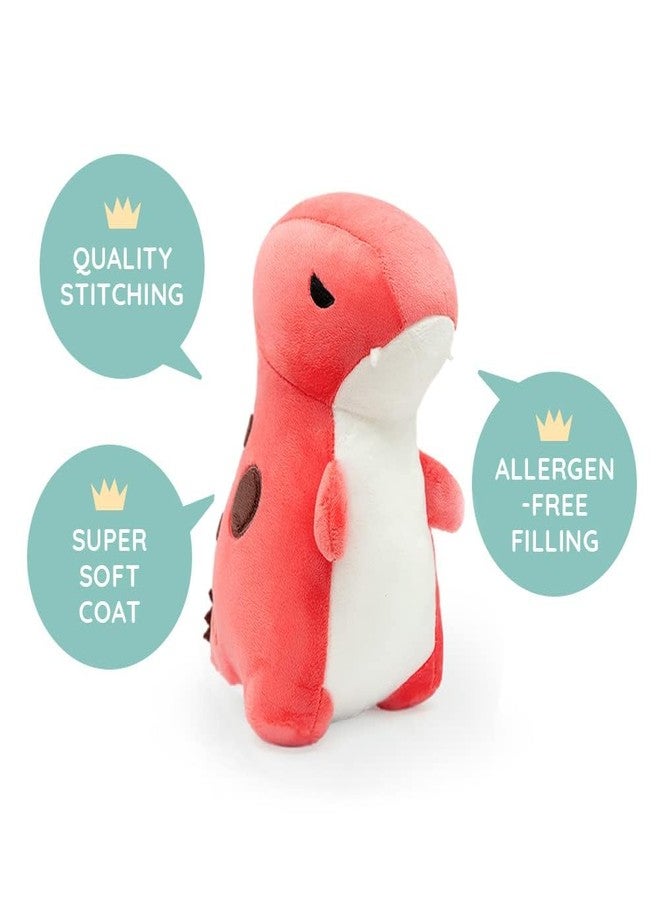 Bellzi T-Rex Cute Stuffed Animal Plush Toy - Adorable Soft Dinosaur Toy Plushies and Gifts - Perfect Present for Kids, Babies, Toddlers - Rexxi - Image 4